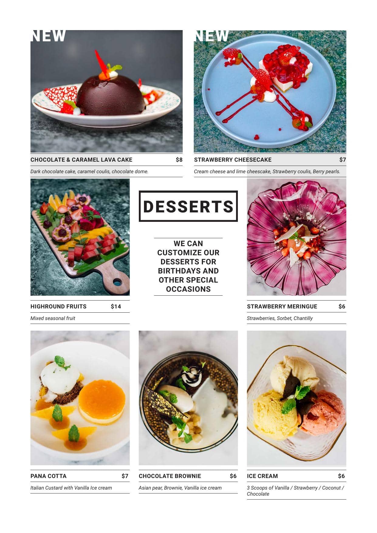 Dessert
