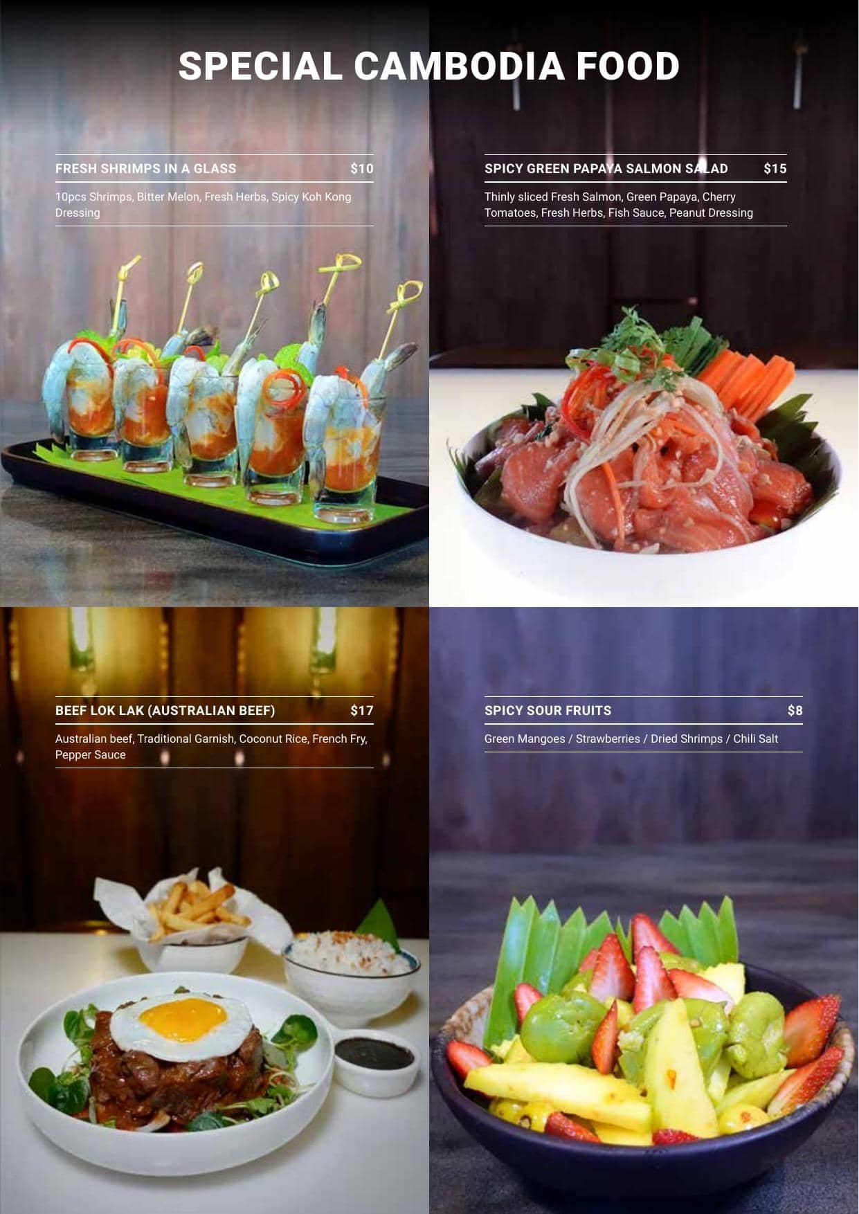 Special Cambodian Food
